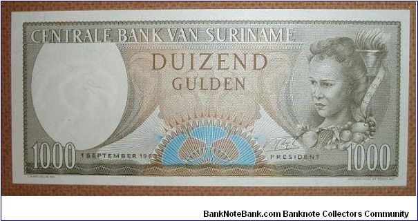1000 Gulden Banknote