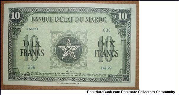 10 Francs Banknote