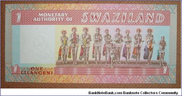 Banknote from Swaziland year 1984