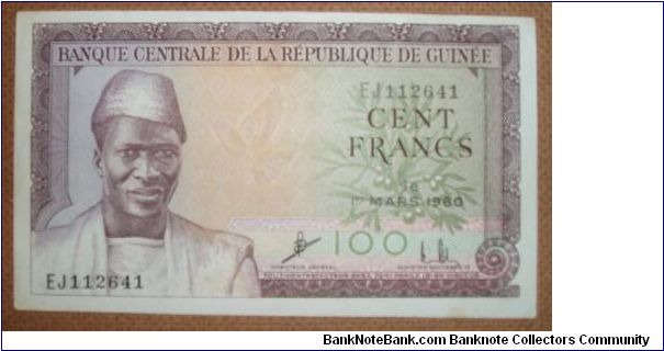 100 Francs Banknote