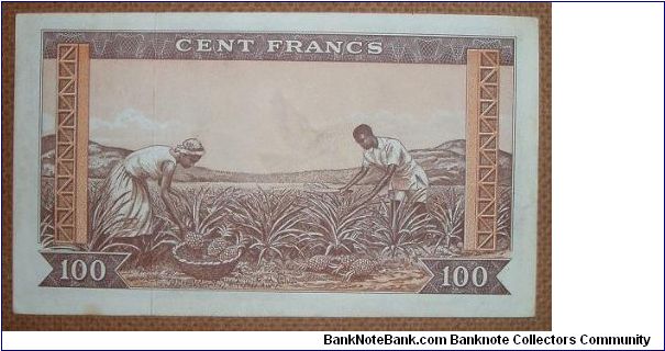 Banknote from Guinea year 1960