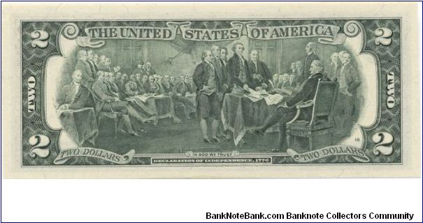 Banknote from USA year 1995