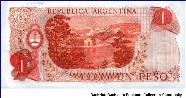 Banknote from Argentina year 1973