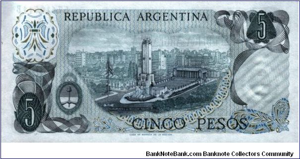 Banknote from Argentina year 1973