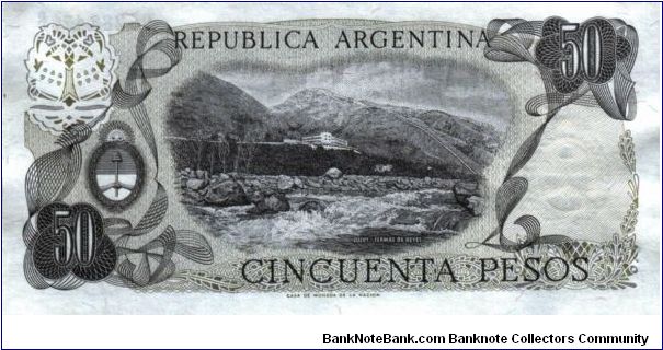 Banknote from Argentina year 1978