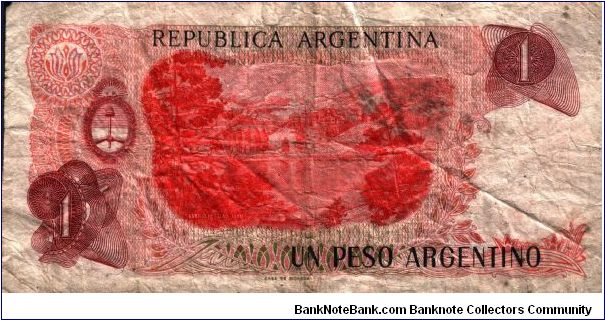 Banknote from Argentina year 1983