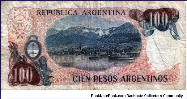 Banknote from Argentina year 1983