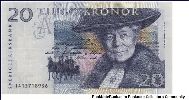 20 kronor. Banknote