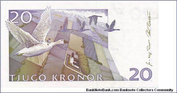 Banknote from Sweden year 1997