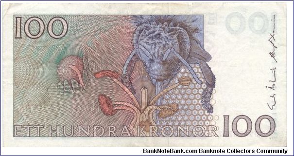 Banknote from Sweden year 1986