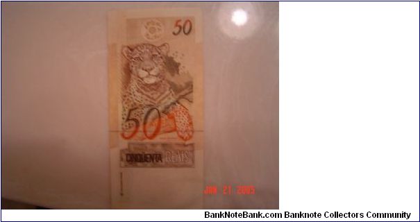 Banknote from Brazil year 1994