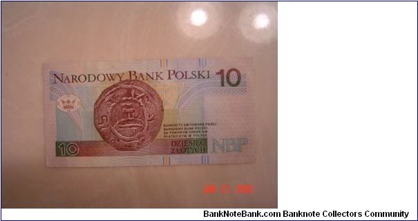 Banknote from Poland year 1994