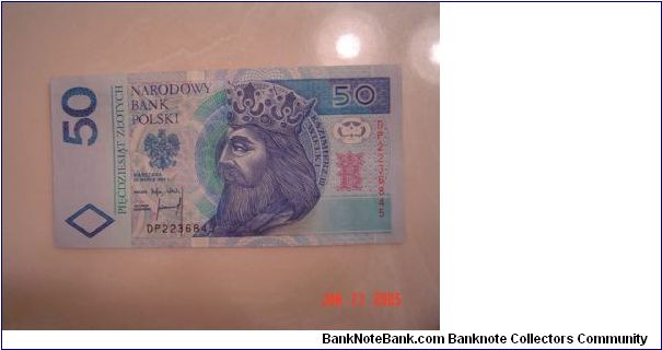 Poland P-175 50 Zlotych 1994 Banknote