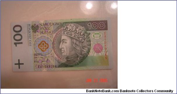 Poland P-176 100 Zlotych 1994 Banknote