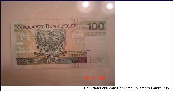 Banknote from Poland year 1994