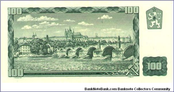 Banknote from Czech Republic year 1961