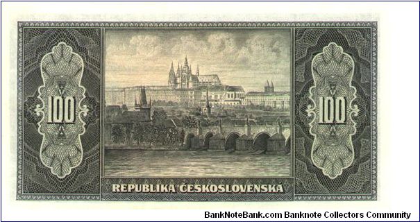 Banknote from Czech Republic year 1945