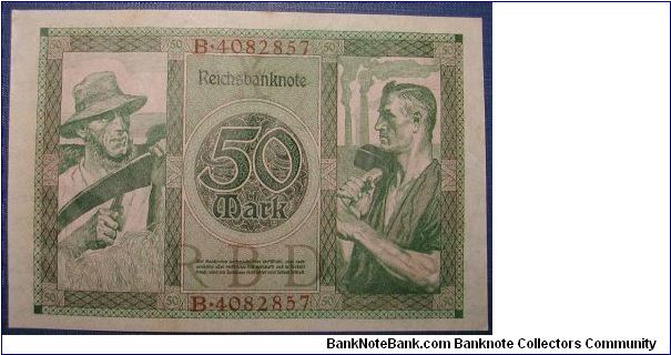 Banknote from Germany year 1920