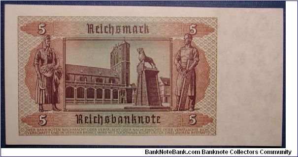Banknote from Germany year 1942