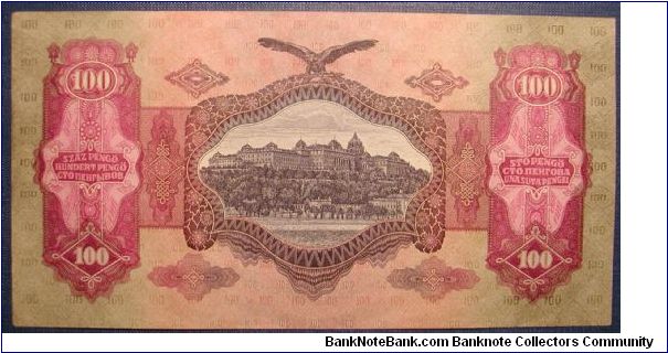 Banknote from Hungary year 1930