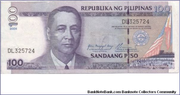 100 piso Banknote