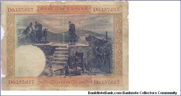 Banknote from Spain year 1925