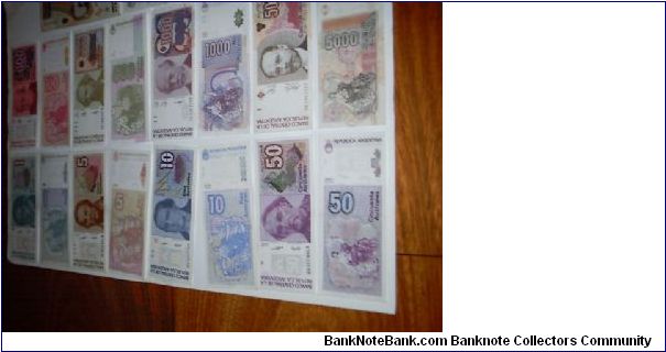 Banknote from Argentina year 1985