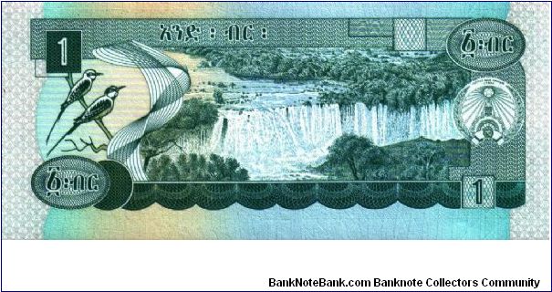 Banknote from Ethiopia year 1991