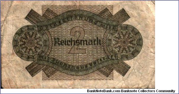 Banknote from Germany year 1939