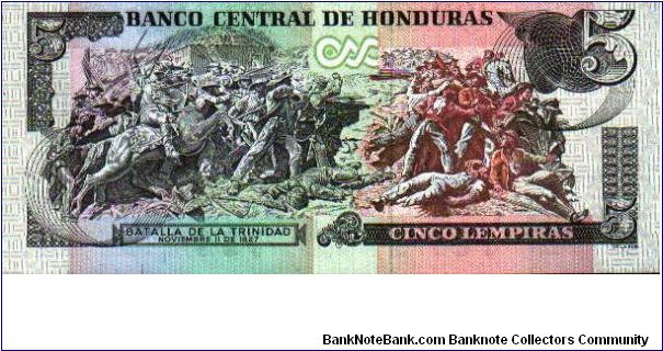 Banknote from Honduras year 1997