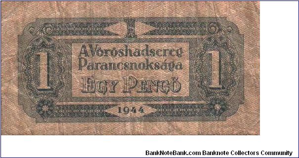 Banknote from Hungary year 1944