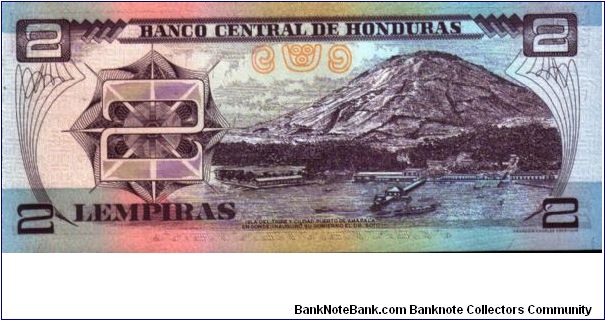 Banknote from Honduras year 1988