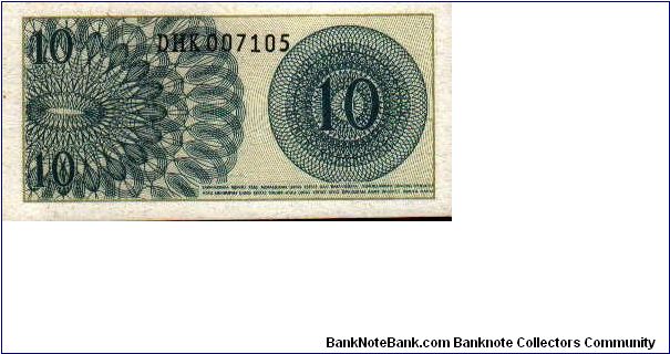 Banknote from Indonesia year 1964