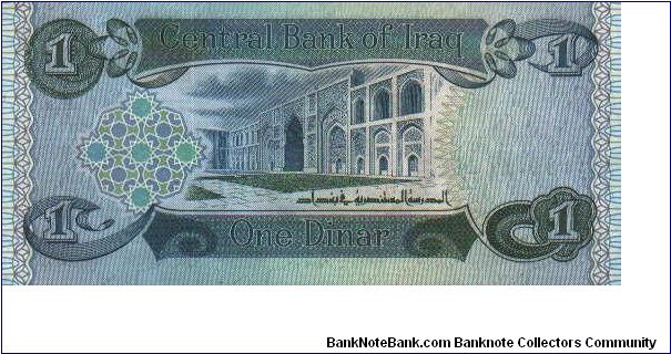 Banknote from Iraq year 1992