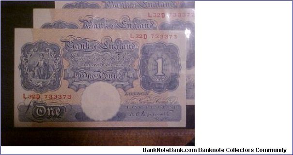 30-40's WW2 notes. changed to pink due to forgerys. Operation Bernard I think. Banknote