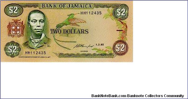 2 Dollars * 1993 * P-69e Banknote