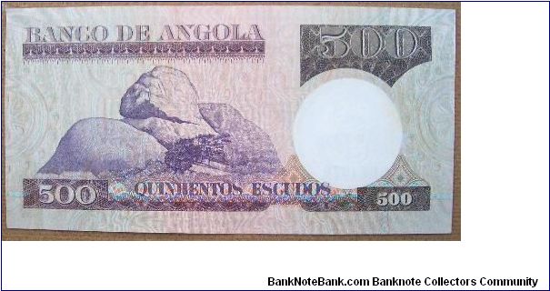 Banknote from Angola year 1972