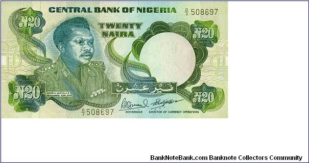 20 Naira * 1984 * P-26e Banknote