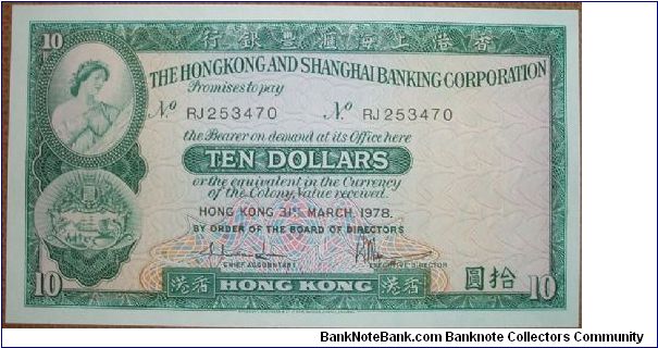 10 Dollars Banknote