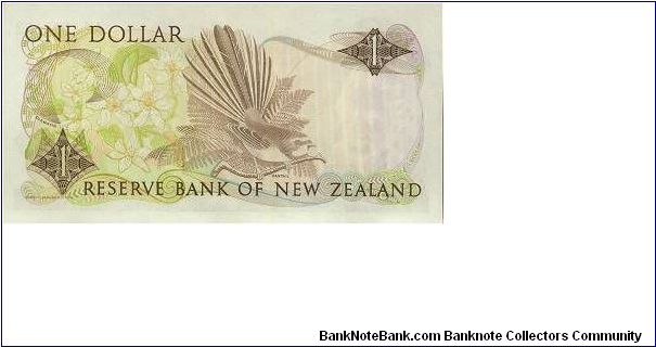 Banknote from New Zealand year 1989