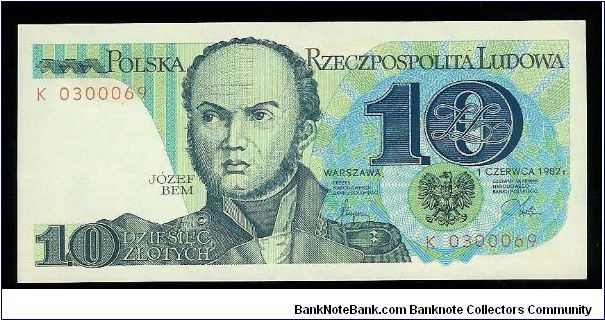 10 Zlotych Banknote