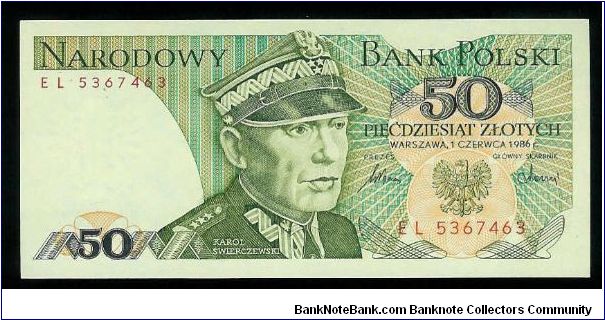 50 Zlotych Banknote