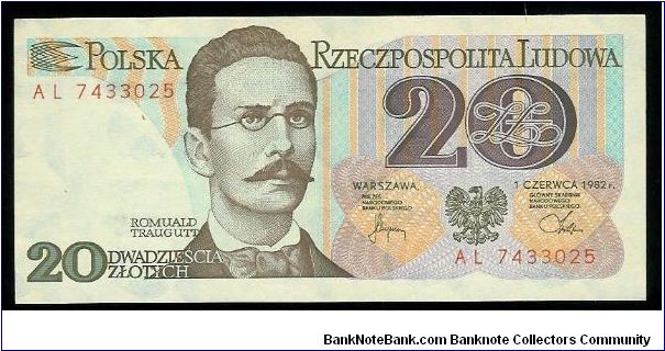 20 Zlotych Banknote