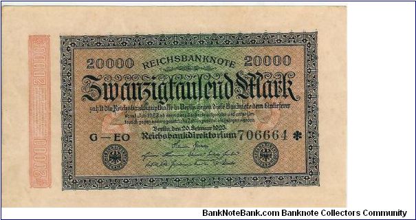 20000 Marks Banknote