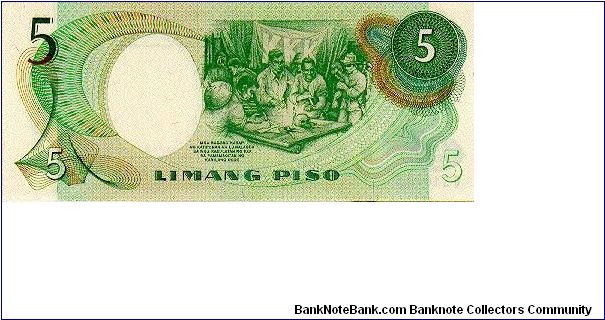 Banknote from Philippines year 1969