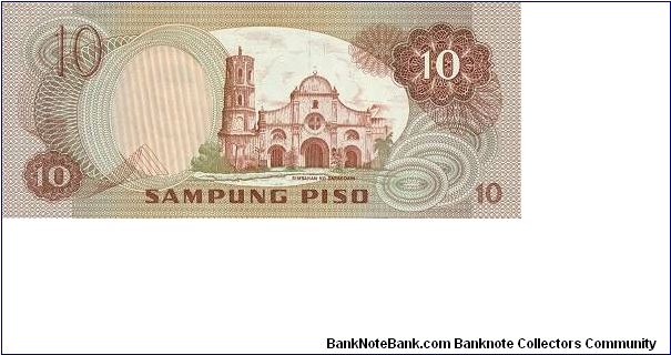 Banknote from Philippines year 1969