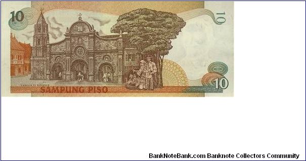 Banknote from Philippines year 1985