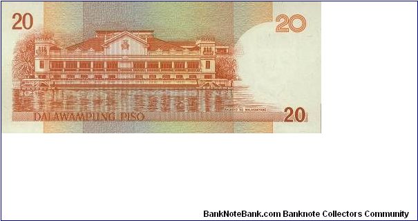 Banknote from Philippines year 2001