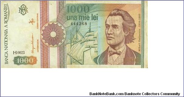 1.000 Lei * 1992 * P-102 Banknote