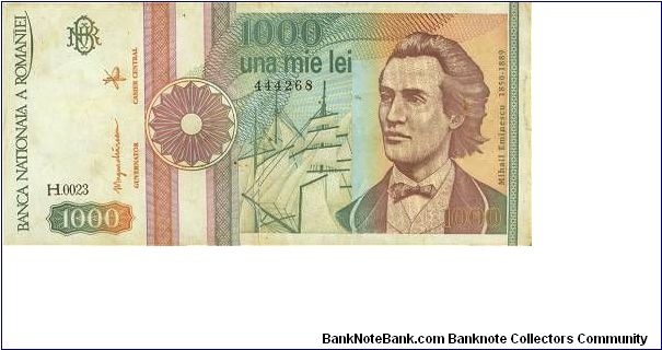 1.000 Lei * 1992 * P-102 Banknote